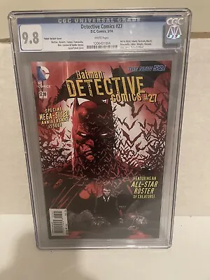 Buy BATMAN: Detective Comics #27 (New 52) - CGC 9.8 - 1:100 Jason Fabok Variant • 125£