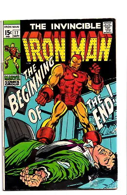 Buy Iron Man #17 1969 Marvel Comics 1st App. Madame Masque 1st App. Midas • 115£