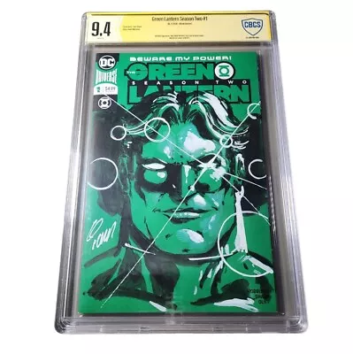 Buy Green Lantern Season 2 #1 Sketch Variant Original Art Ian Chase Nichols CBCS 9.4 • 184.94£