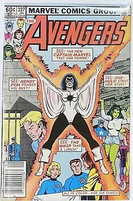 Buy Avengers # 227 Newsstand Monica Rambeau Joins Avengers Marvel Comics 1982 • 8.01£
