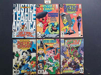 Buy JUSTICE LEAGUE OF AMERICA # 261 + 6 + 8 + 13 + QUARTLERLY 6 + 12  DC COMICS X 6 • 12.99£