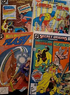 Buy DC COMICS (1980's) LOT: SECRET ORIGINS (#16,25 & 26) (1987 & 8) FLASH (#15) (88) • 9.46£