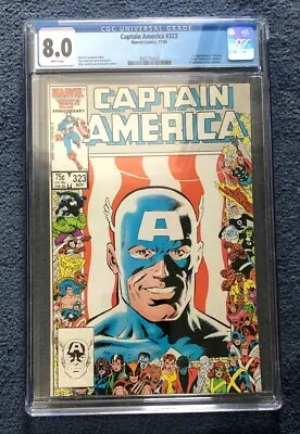 Buy Captain America #323 CGC 8.0 First Appearance Of John Walker (Marvel Comics) • 85£