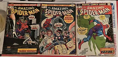 Buy Lot Of 9 Amazing Spiderman - All Original 70s 131, 144-147, 149, 151, 158 • 118.58£