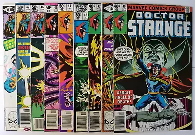 Buy Doctor Strange #40 41 42 43 44 45 46 47 48 (1980, Marvel Lot) Morgana Blessing • 35.47£