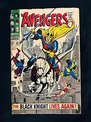 Buy Avengers 48 (1968) - 1st App Black Knight Dane Whitman - G/VG • 98.95£