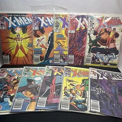 Buy 10 Issue Uncanny X-Men 193 195 196 197 198 199 203 204 205 206 News High Grade • 35.75£