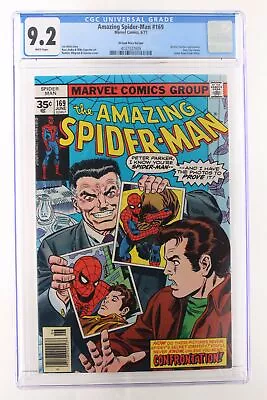 Buy Amazing Spider-Man #169 - Marvel 1977 CGC 9.2 Doctor Faustus. 35 Cent Variant • 555.31£