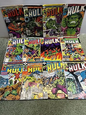 Buy 11 The Incredible Hulk Comic Book Lot #212, 225, 227, 232, 235, 238, 240, 257, + • 32.10£