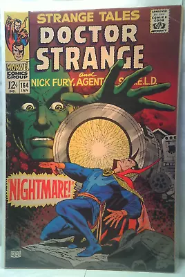 Buy Strange Tales Doctor Strange Nick Fury Agent Of Shield Marvel Comics 164 • 19.75£