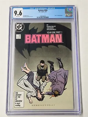 Buy Batman #404 - CGC 9.6 - 1st Modern Catwoman - Frank Miller • 82.54£