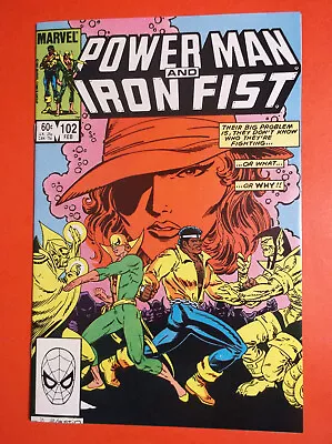 Buy Power Man And Iron Fist # 102 - Nm- 9.2 - Scarlet Witch Appearance - 1984 Howell • 6.29£