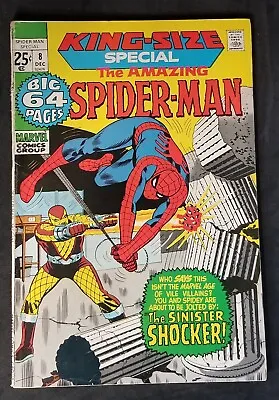 Buy Amazing Spider-Man Annual 8 King Size Special Shocker Early Bronze Age 1971 • 27.67£
