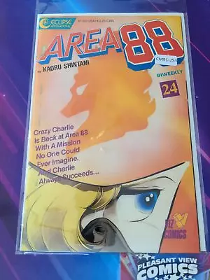 Buy Area 88 #24 8.0 Eclipse Comic Book Cm91-253 • 5.53£