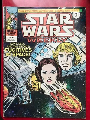 Buy Star Wars Weekly #47 27 Dec 1978 Marvel Comics 'Luke, Leia & The Droids' • 5.50£