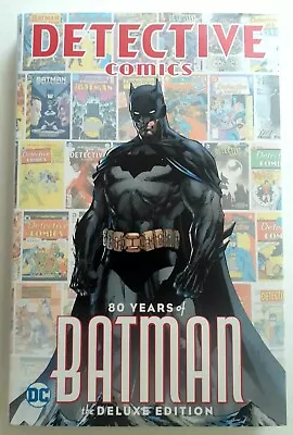Buy DETECTIVE COMICS 80 Years Of Batman DELUXE EDITION Hardcover W/ Dustjacket 2018 • 20.01£