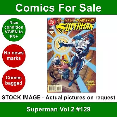 Buy DC Superman Vol 2 #129 Comic - VG/FN+ 01 November 1997 • 3.99£