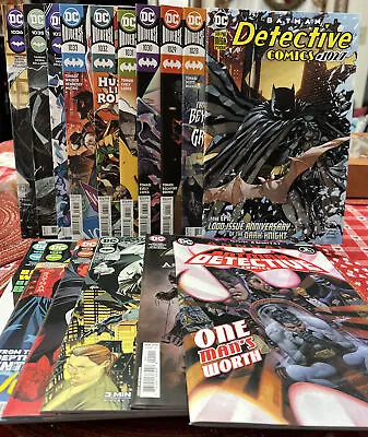Buy Detective Comics (Rebirth) #1027,1028,1029,1030,1031,1032-1040 Annual 3 2021 • 31.37£