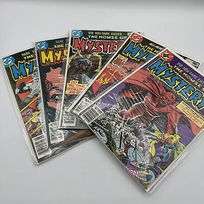 Buy DO YOU DARE ENTER THE HOUSE OF MYSTERY Lot Of 5 #272, 274, 275, 276, 281 Boarded • 18.28£