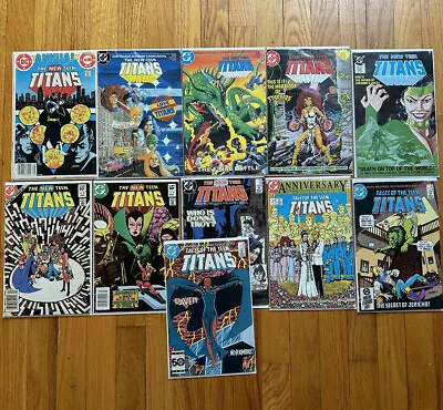 Buy NEW TEEN TITANS Lot 12 Annual #2 6 9 17 21 27 29 35 38 50 51 61 1983 DC Comics • 11.85£