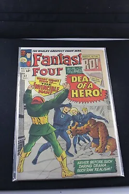 Buy 1961 Fantastic Four 32 1964 1st App Invincible Man FAIR 1.0 Low Grade • 7.83£