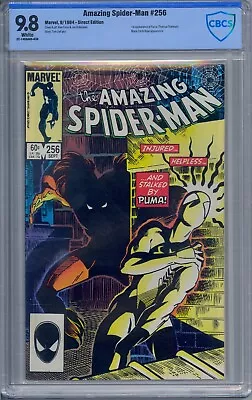Buy Amazing Spider-man #256 Cbcs 9.8 1st Puma Black Cat White Pages Not Cgc • 118.73£
