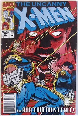 Buy The Uncanny X-men - # 287 Apr - ...and Two Must Fall! - 1992 - Marvel Comics • 4£
