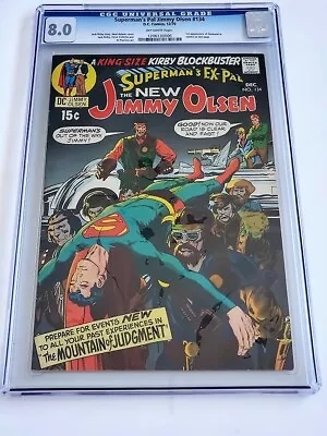 Buy Superman's Pal Jimmy Olsen #134 CGC 8.0 1st Darkseid • 458.28£