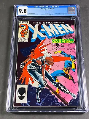 Buy The Uncanny X-Men #201 1986 CGC 9.8 4244896006 Chris Claremont Whilce Portacio • 82.78£