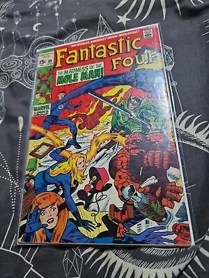 Buy Fantastic Four #89 - Mole Man - Marvel Comics 1969 • 10£