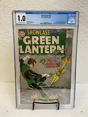 Buy Showcase #22, Sept. - Oct. 1959, DC Comics, 1st S.A. Green Lantern CGC 1.0 • 1,261.37£