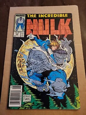 Buy Incredible Hulk #344 Classic Todd McFarlane Grey Hulk Cvr Newsstand Marvel 1988 • 23.74£