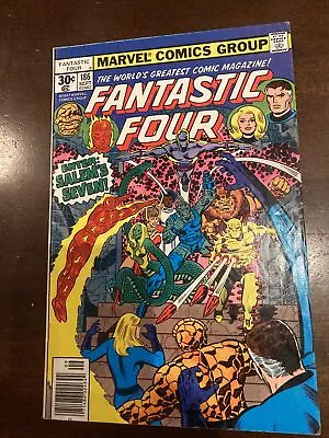 Buy Fantastic Four #186 (1st Team App Of Salem's Seven) 1977 Agatha Netflix • 9.59£