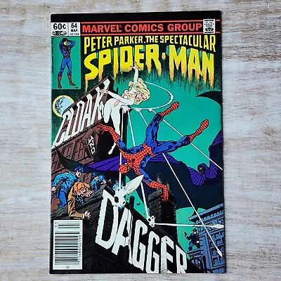 Buy Spectacular Spider-Man 64, First App & Origin Of Cloak & Dagger Graded Raw 8.5 • 55.19£