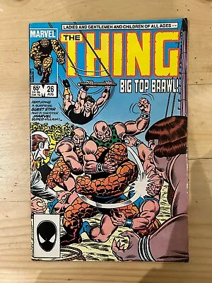 Buy The Thing #26, 1985, Marvel Comic’s From The Pages Of Fantastic Four See Pics VG • 5.95£