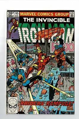 Buy Marvel Comics The Invincible Iron Man Vol. 1 No. 145 April 1981 • 4.99£