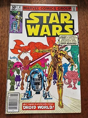 Buy Star Wars #47 - Marvel Comics 1st Print 1977 Series (1981) Newstand  • 20£
