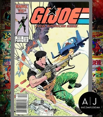 Buy G.I.Joe A Real American Hero #54 FN/VF 7.0 Marvel 1986 • 2.56£