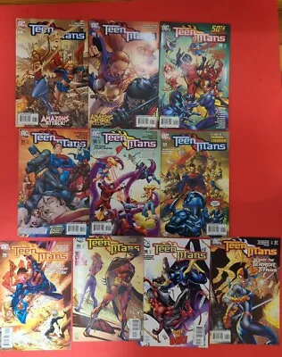 Buy Teen Titans Comic Lot Of 10#48 - 57 DC Comic 2007 1st Appearanc Complete Run(L1) • 23.98£