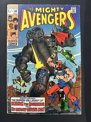 Buy The Avengers #69 Oct 1969 VGC/FINE 5.0 1st Appearance Of Grandmaster • 32£