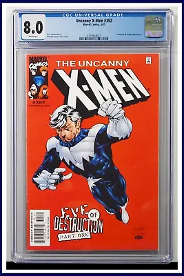 Buy Uncanny X-Men #392 CGC Graded 8.0 Marvel April 2001 White Pages Comic Book. • 33.13£
