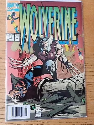 Buy Marvel Comics Wolverine Comic Book #77 (Jan. 1993) - V/F N/M 9.0 • 2.50£