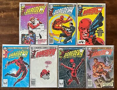 Buy Marvel Comics Daredevil #182, 183, 184, 185, 187, 188, 191 (Lot Of 7) 1982-83 • 43.36£