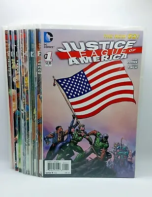 Buy JUSTICE LEAGUE OF AMERICA DC Comics  Issues #1-14 The New 52 Total 14 Comics • 14.95£