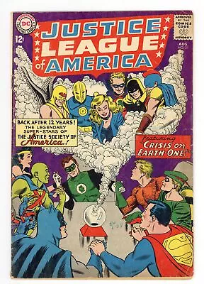 Buy Justice League Of America #21 VG- 3.5 1963 1st SA App. Hourman, Dr. Fate • 87.95£