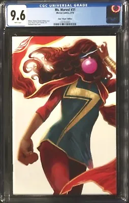 Buy Ms. Marvel (2018) #31 CGC 9.6 Hans Frankie's Comics Virgin Variant!  Sold Out!! • 118.58£