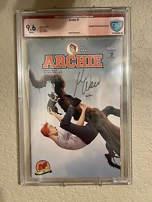 Buy Archie #1 Signed By Mark Waid Dynamic Forces Variant Cover • 120.07£