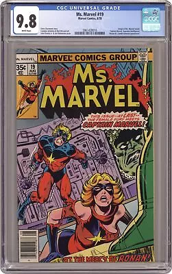 Buy Ms. Marvel #19 CGC 9.8 1978 3961428016 • 197.65£