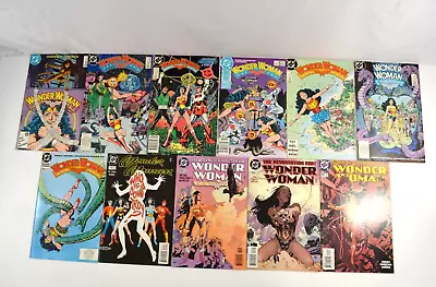 Buy Wonder Woman #9 19 25 26 36-38 134 139 146 165 DC 1987-2001 Comic Book Lot Of 11 • 32.02£