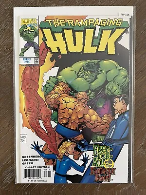 Buy The Rampaging Hulk #5 Marvel Comic Book High Grade 9.6 Ts9-168 • 7.87£
